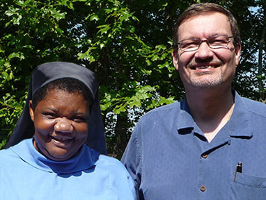 Sister Jane and Dr. Rankin